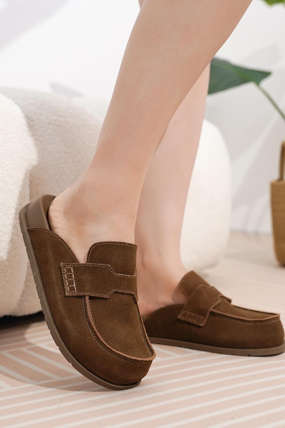 Detalle 2 de Project Cloud Genuine Suede Slipper Boots for Women