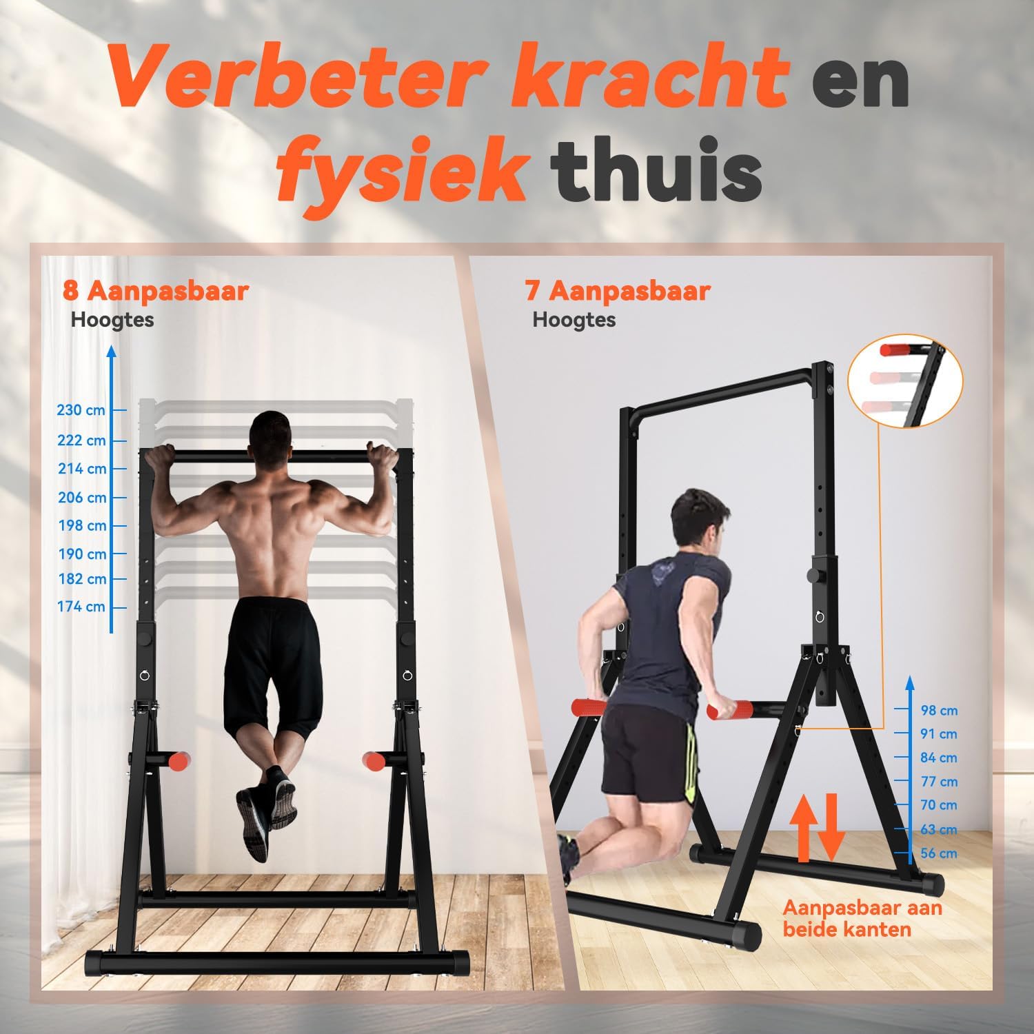 Thumbnail 2 de WATBKHE Estación plegable para dominadas 200 kg