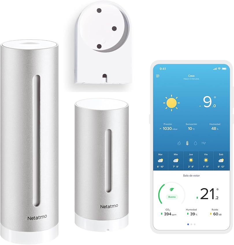 Detalle 2 de Netatmo NWA01-WW 🌬️ Anemómetro para Estación Meteorológica