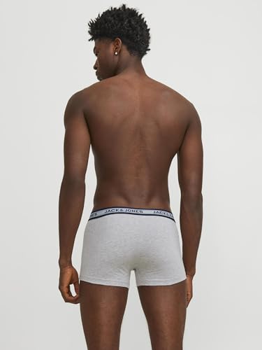 Thumbnail 3 de Jack & Jones Trunks 10-Pack Dark Grey Melange L 🩲