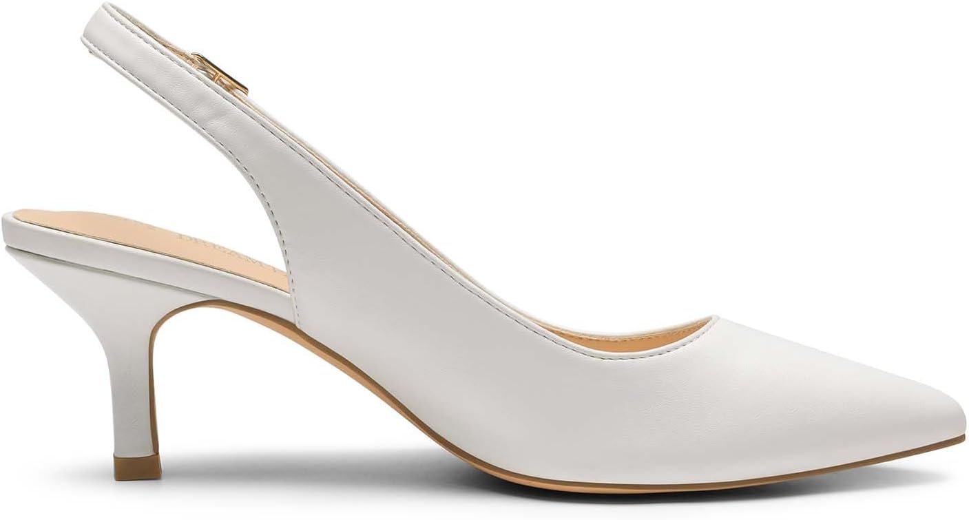 Detalle 2 de DREAM PAIRS Kitten Heel Slingback Pumps ⚙