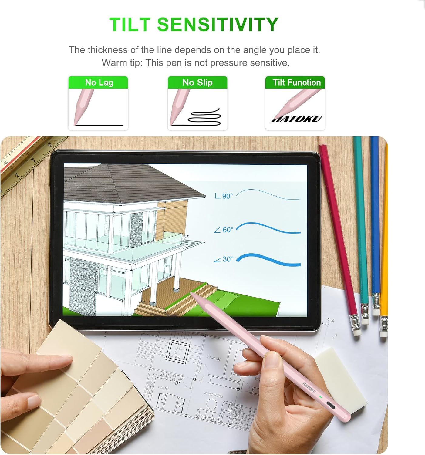 Detalle 1 de Hatoku iPad Stylus Pen, 1st Generation