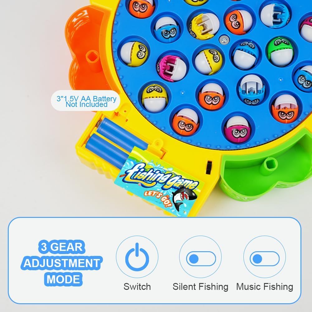 Thumbnail 3 de Vicloon Fishing Game for Kids 24-piece set