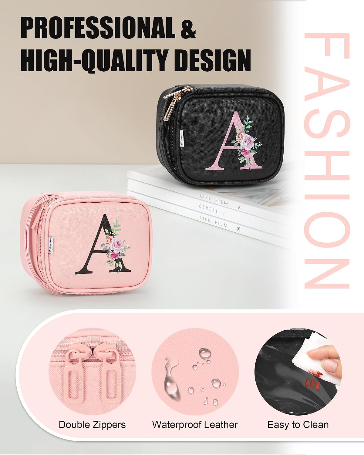 Detalle 2 de Makeup Bag with Detachable LED Mirror