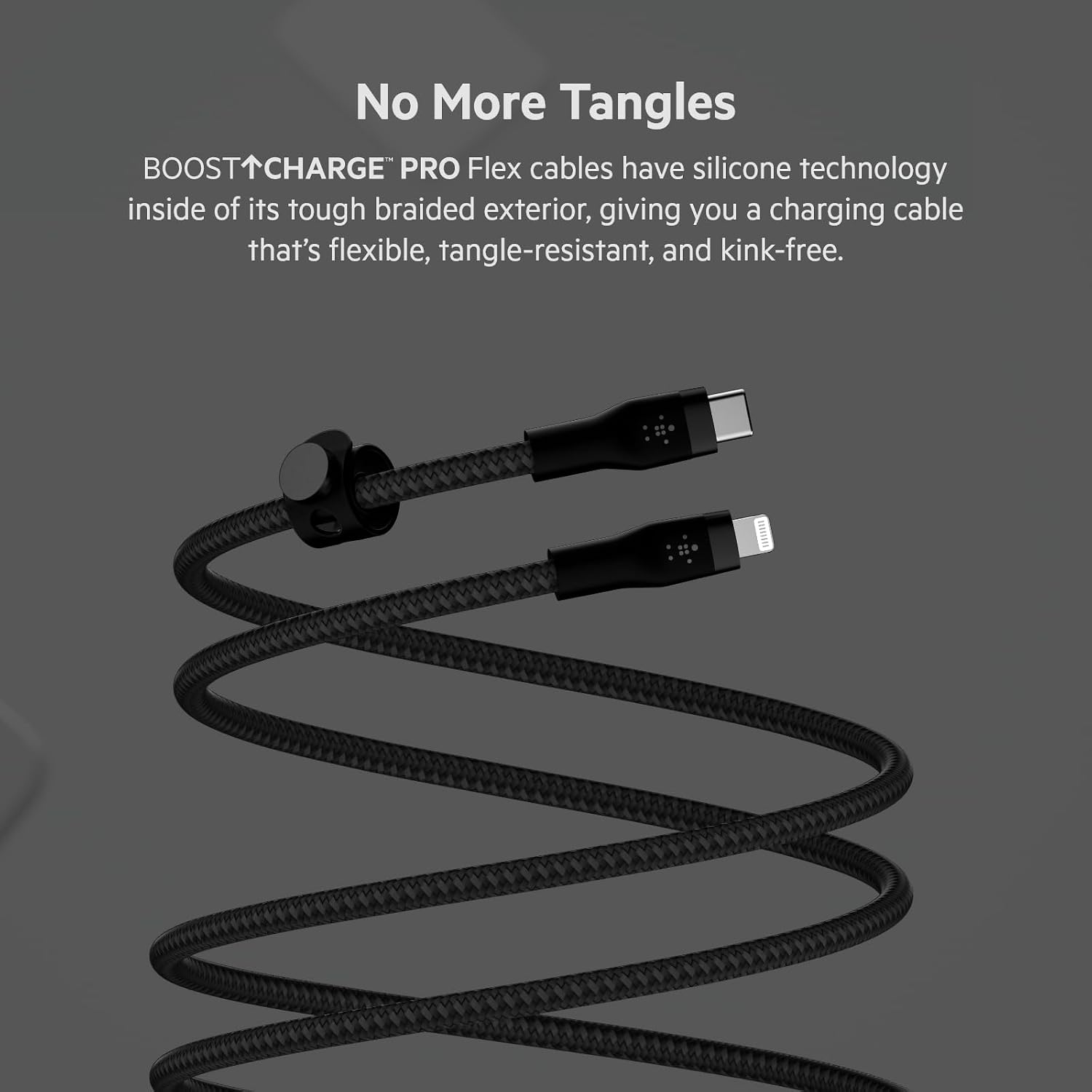 Detalle 2 de Belkin braided USB-C to Lightning cable, 2 m