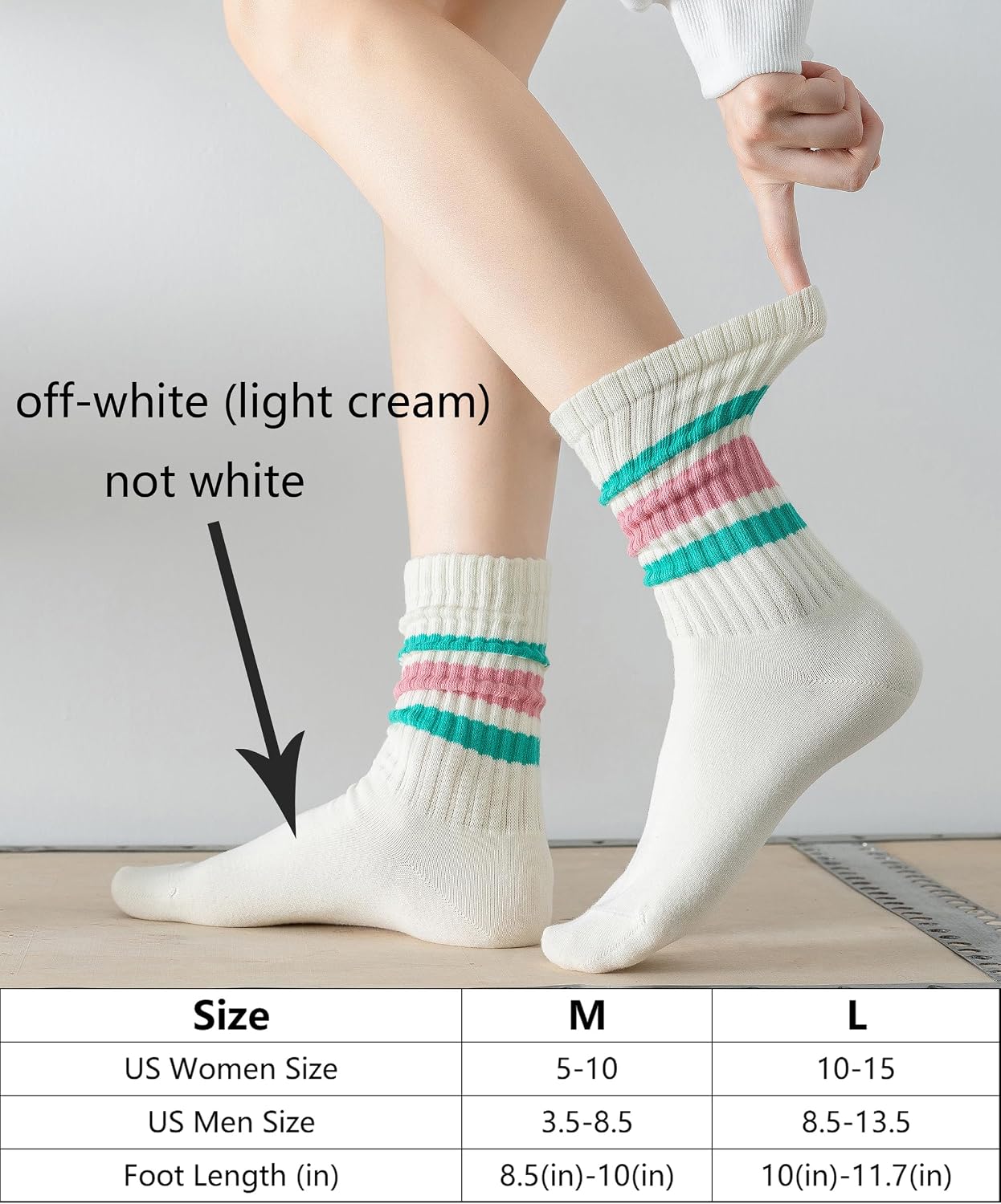 Detalle de DarkCom Crew Socks, 5 Pairs