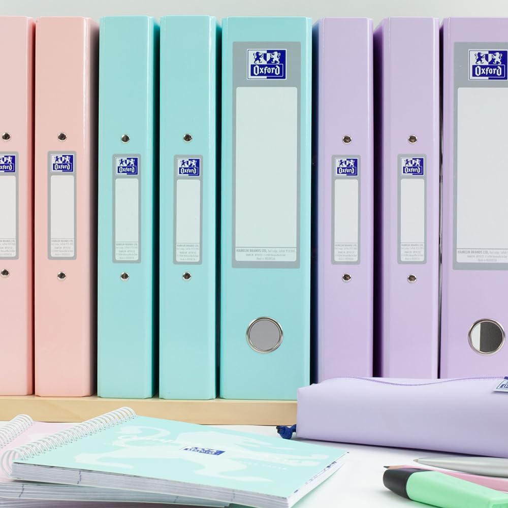 Detalle 1 de Oxford A4 lever arch files, 560 sheet capacity