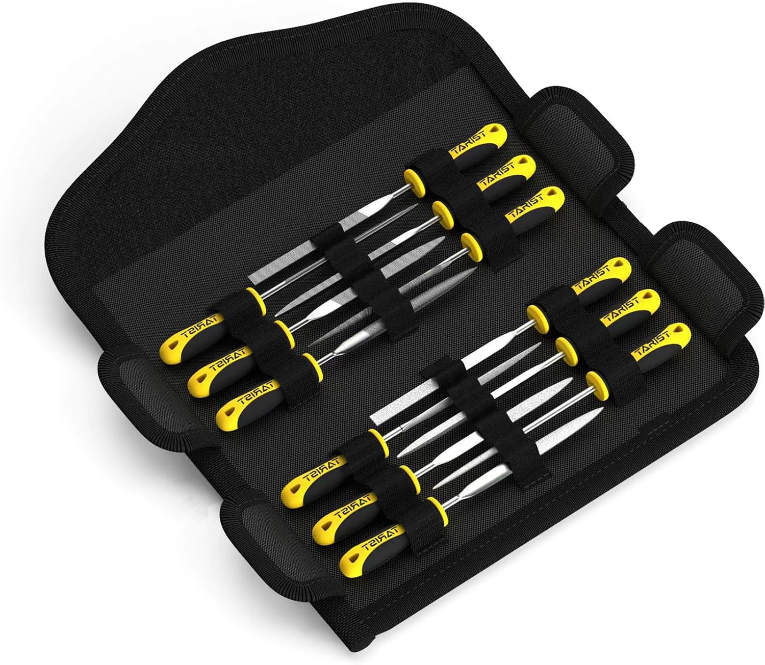 Detalle 2 de TARIST FS02-202210 12-Piece Needle File Set with Tool Bag