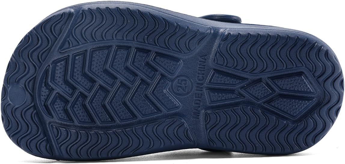 Detalle de JUJIAOSO Kids’ slip-on garden shoes with cartoon slide design