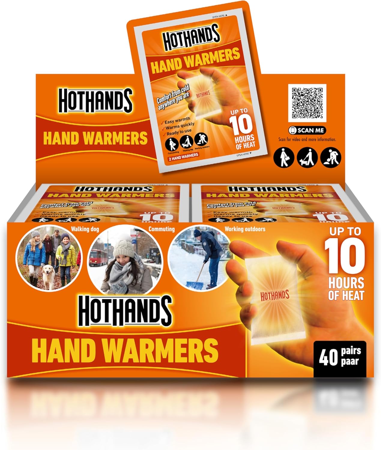 HotHands Hand Warmers 40 pairs, 10 hours