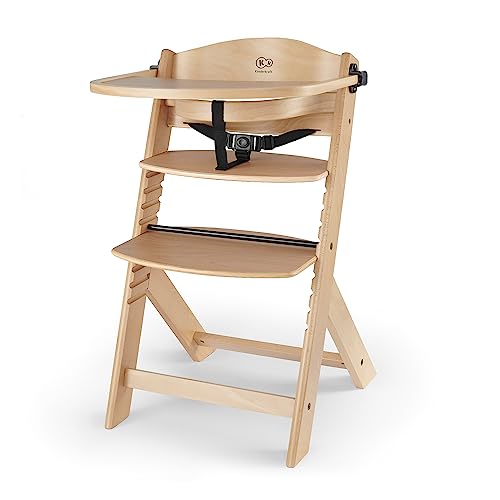 Detalle de Kinderkraft ENOCK Trona evolutiva de madera