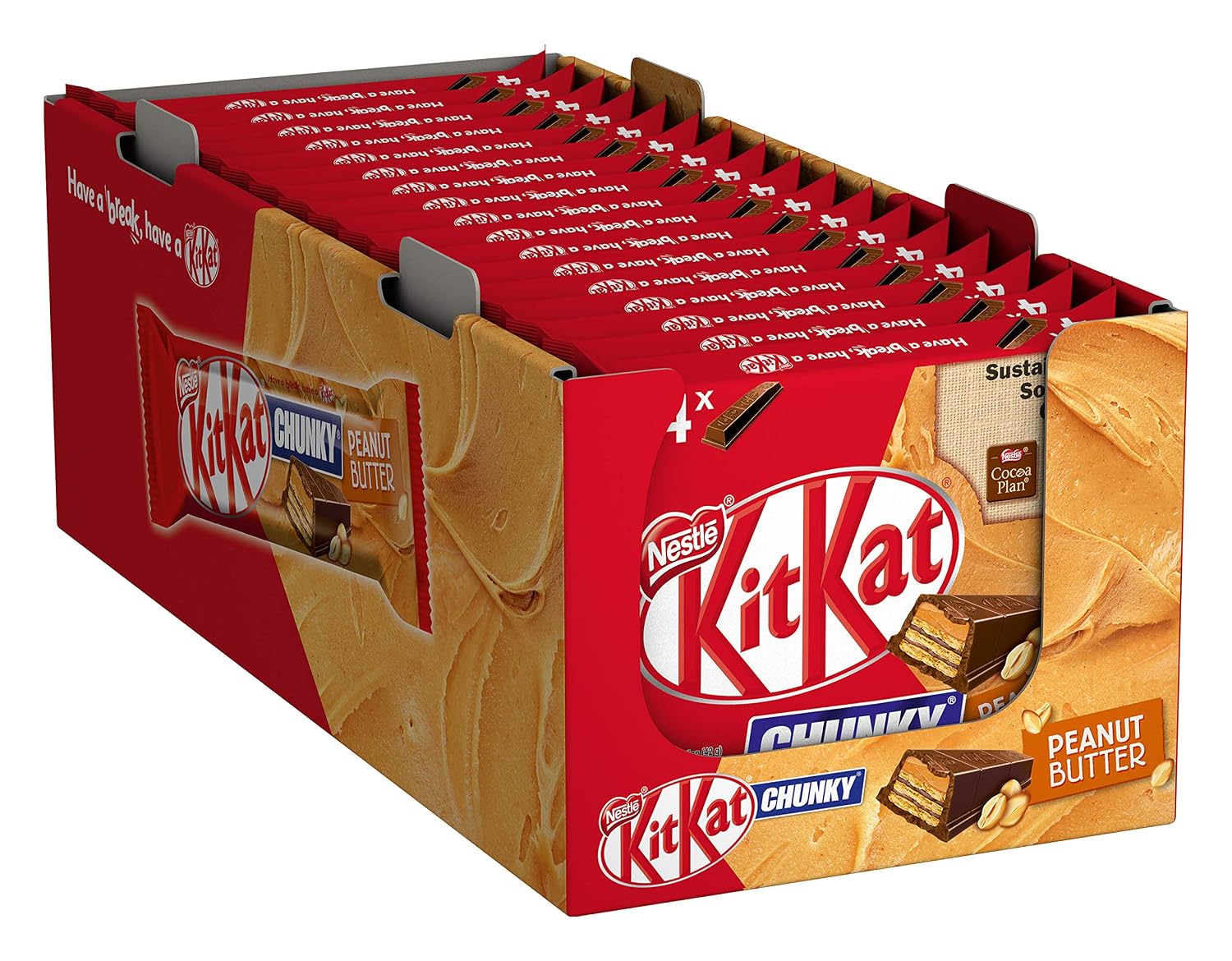 Thumbnail 5 de NESTLÉ KITKAT CHUNKY Schokoriegel 24er 🍫