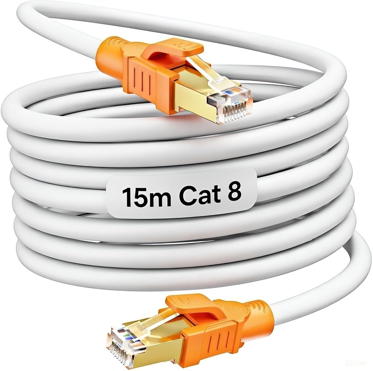 Thumbnail 6 de MEIPEK Cat 8 Ethernetkabel 5m – Hochgeschwindigkeits Netzwerkkabel mit S/FTP-Schirmung