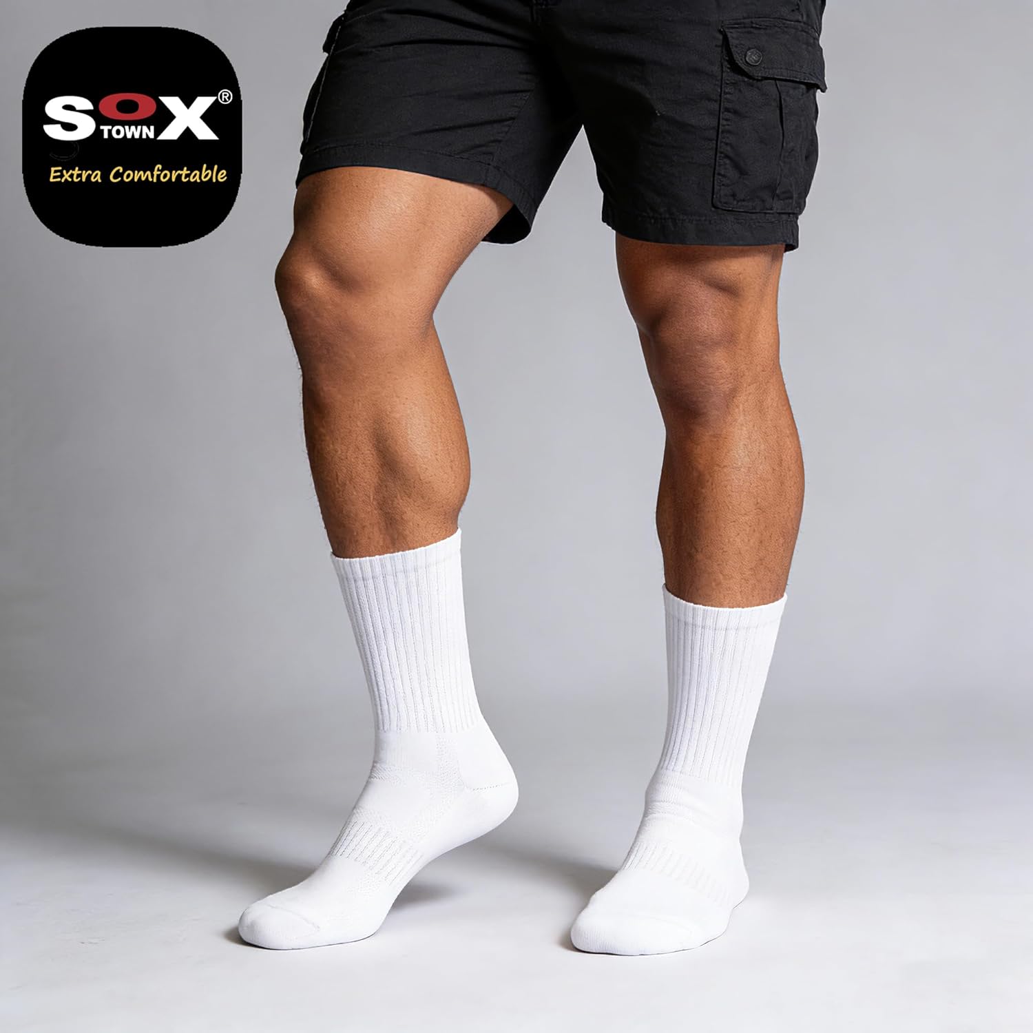 Detalle 2 de SOX TOWN Cushioned Crew Socks