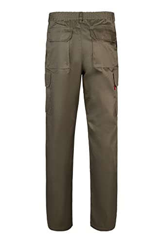 Thumbnail 2 de VELILLA 345 Pantalón Multibolsillos – Verde Caza, Talla 42