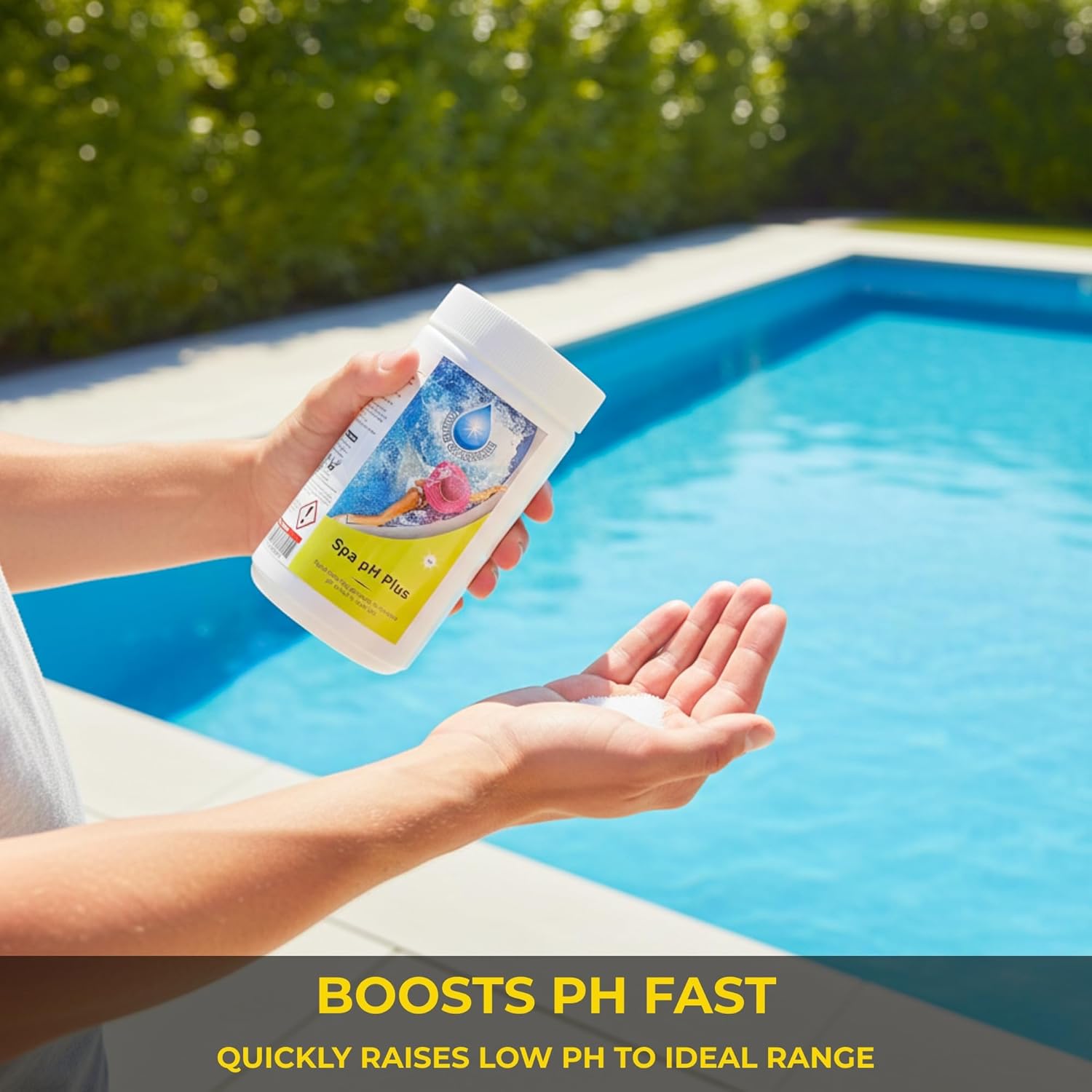 Thumbnail 4 de 2 kg pH Plus Increaser Granules for Hot Tubs and Swimming Pools