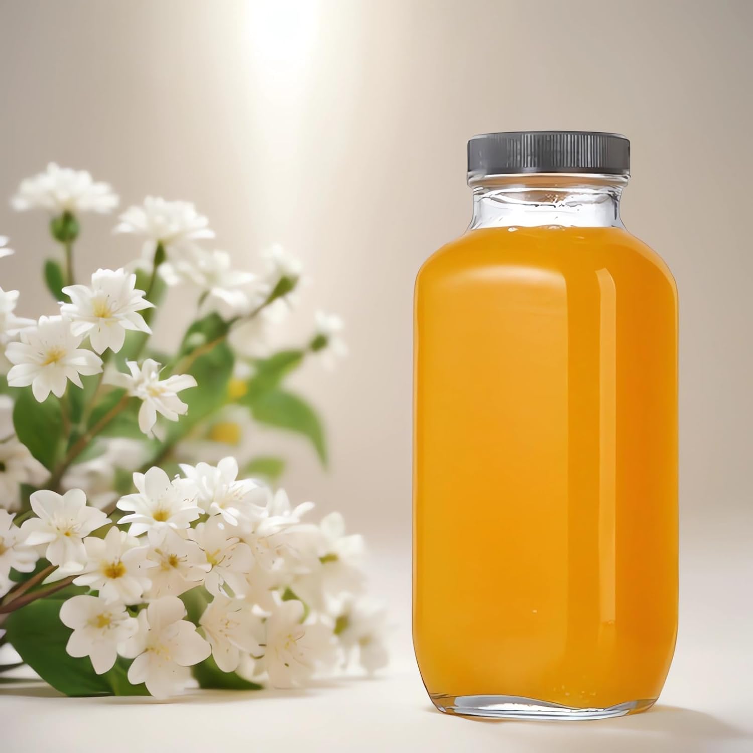 Thumbnail 4 de Benestanti 10 Pack 16oz Glass Juice Bottles 🧃