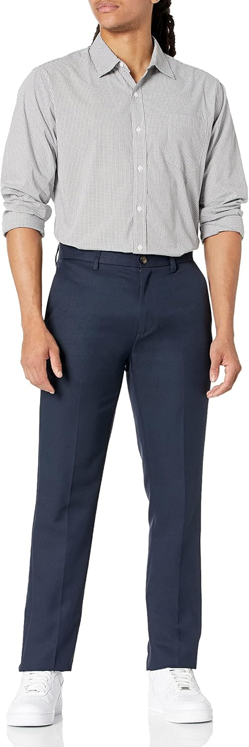 Thumbnail 3 de Amazon Essentials Men's Regular-Fit Long-Sleeve Poplin Shirt