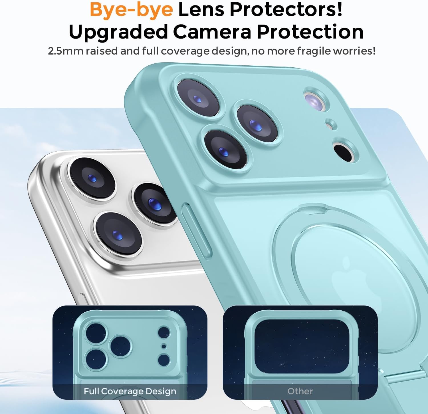 Detalle de MOCCA iPhone 17 Pro Max case, 6.9 in