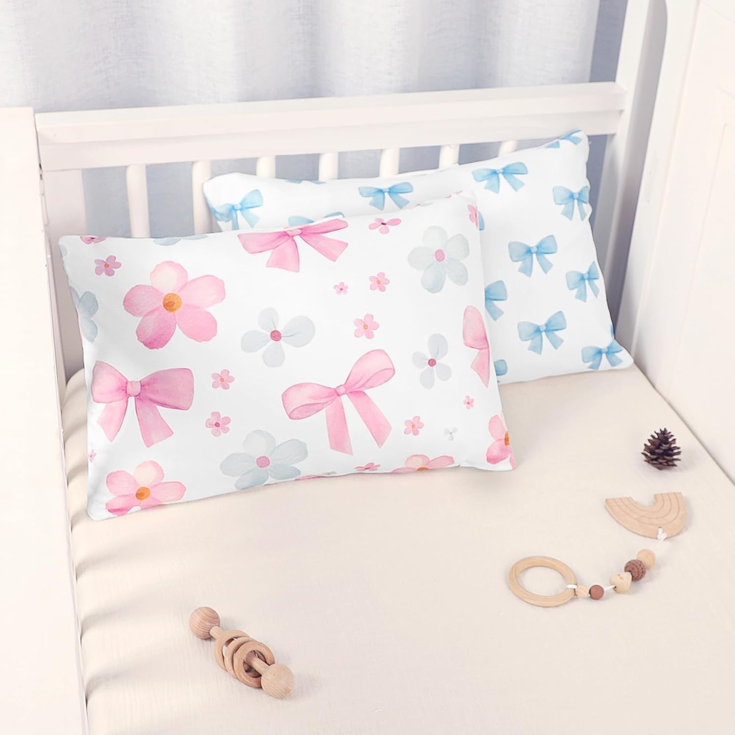 Detalle 1 de Hooyax Toddler Pillowcases, 2-Pack