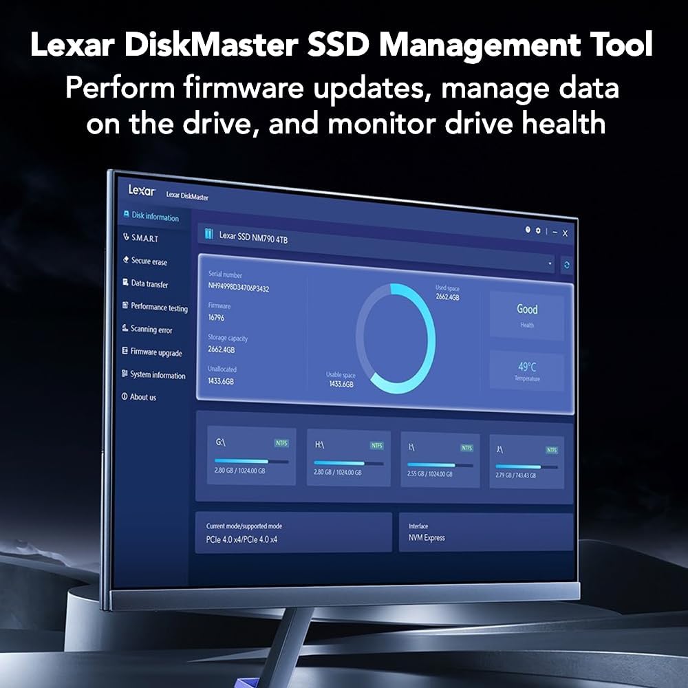 Thumbnail 5 de Lexar Internal NVMe SSD, 1TB