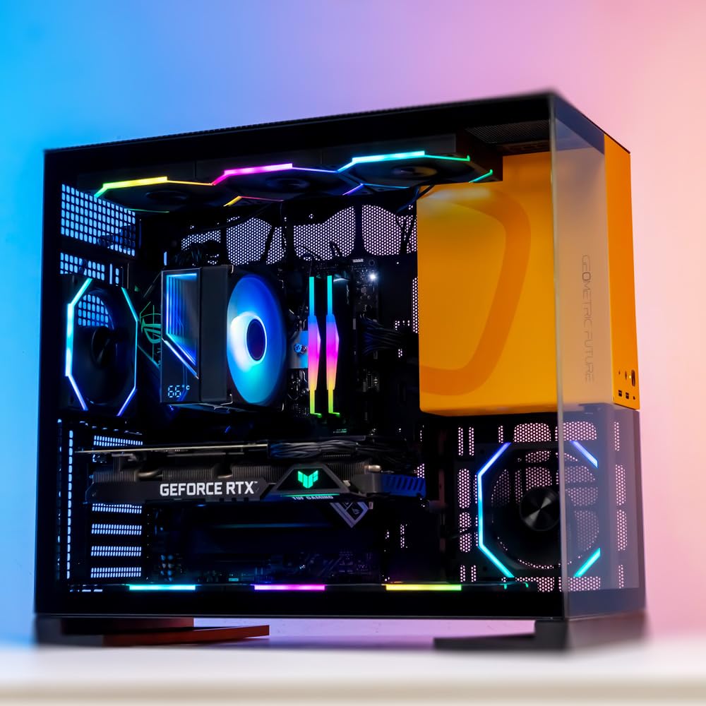Thumbnail 3 de Jungle Leopard KF420E CPU Cooler with LCD Temperature Display and ARGB Fan