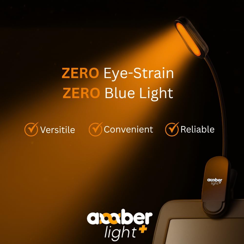 Thumbnail 1 de Amber Light Giftable Amber Book Light 1600K