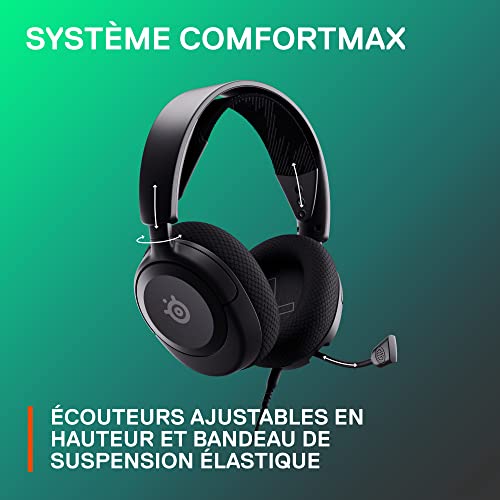 Thumbnail 8 de SteelSeries Arctis Nova 1 — Casque de jeu multi‑système et son 360°