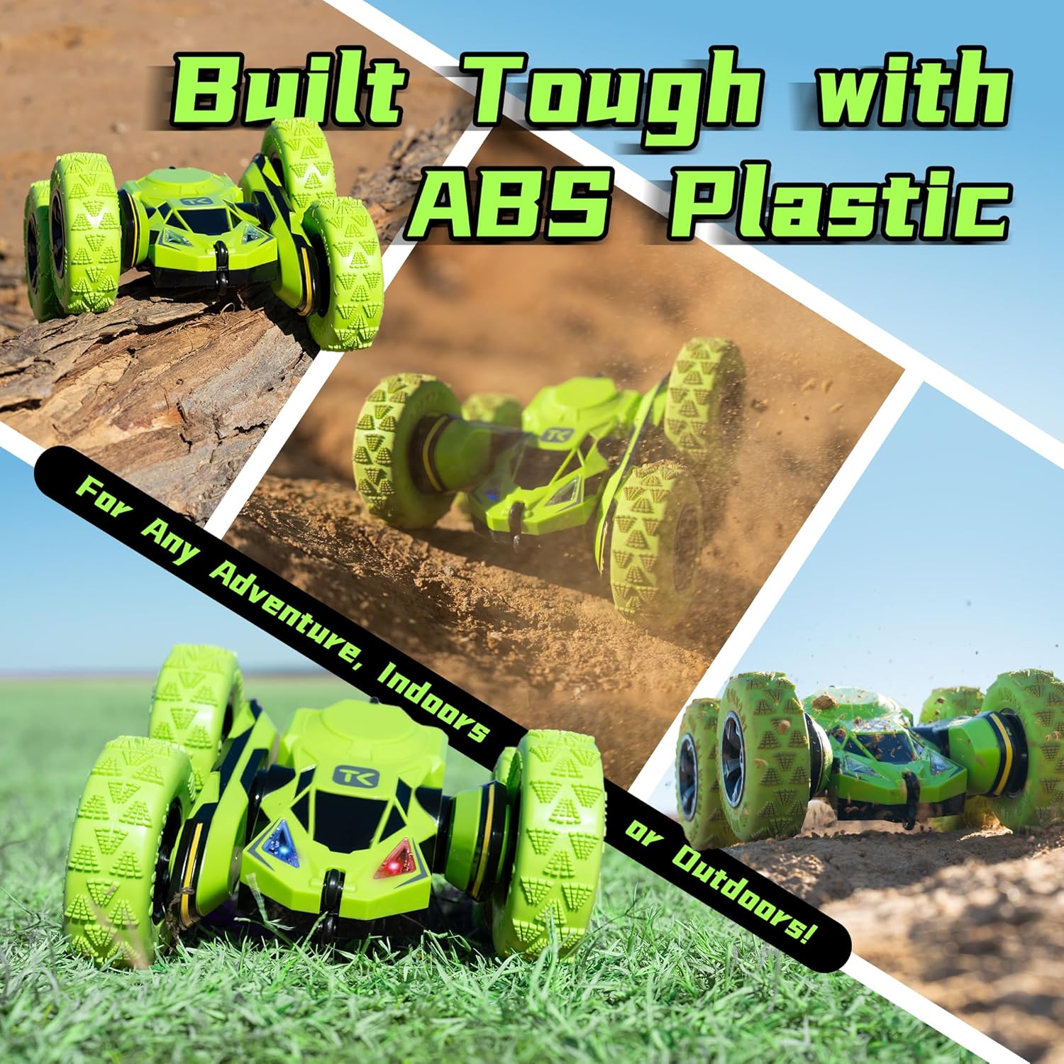 Detalle 2 de Threeking RC Stunt Car 1:28 remote control truck