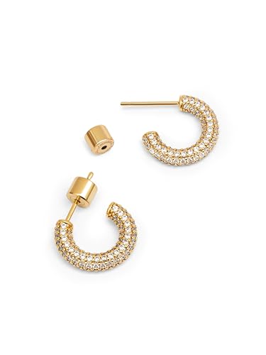 Detalle de SINGULARU Pendientes Aro Vida, baño oro 18Kt 💍