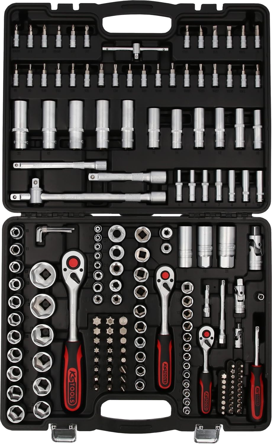 Thumbnail 6 de KS Tools 917.0779 Steckschlüssel-Satz 179-tlg (1/4“/3/8“/1/2“) mit FlankTraction-Profil