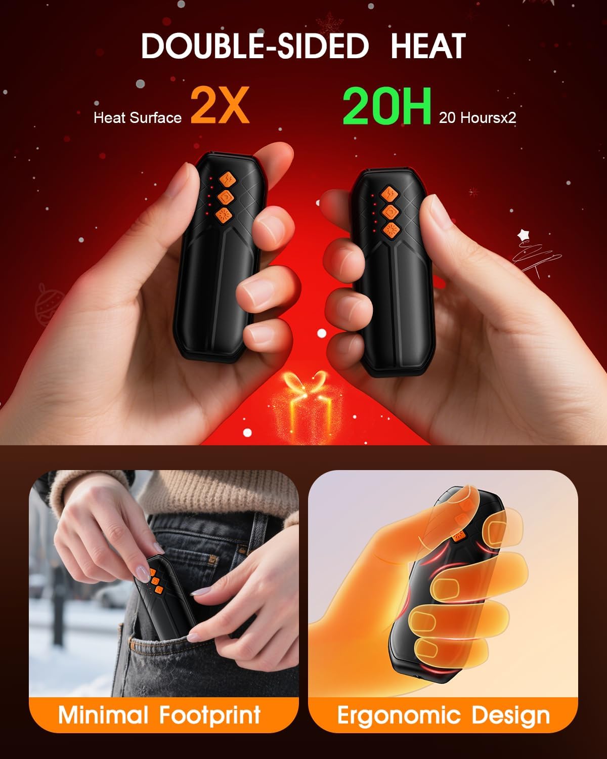 Thumbnail 6 de AI Hand Warmers Rechargeable 6000mAh Hand Warmer