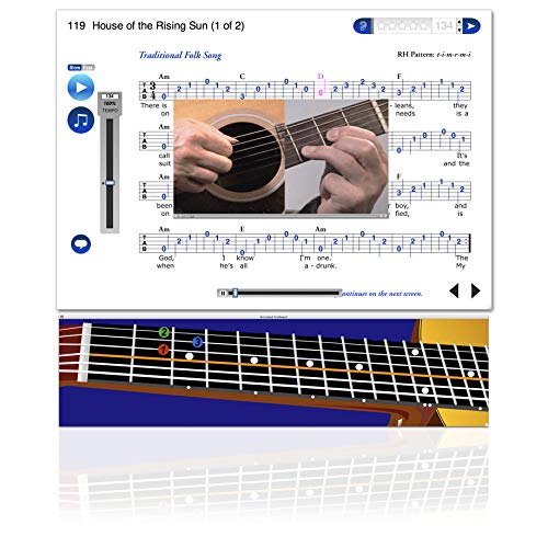 Thumbnail 1 de eMedia Guitar Method v6 [PC Download] — Learn at Home