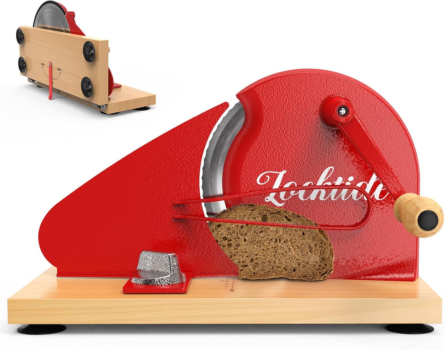 Thumbnail 6 de Manual Bread Slicer Adjustable 0.8 in 🍞