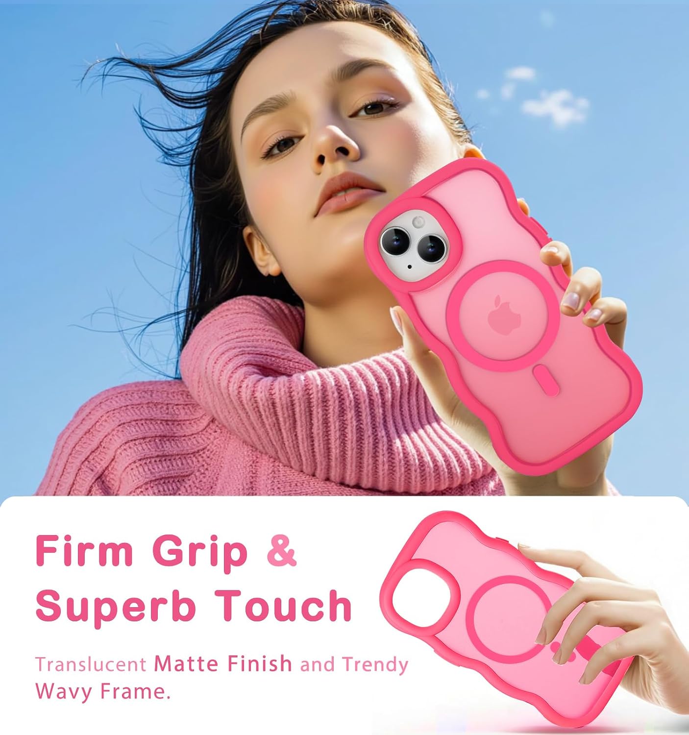 Thumbnail 6 de Amzfield Magnetic iPhone 15 Plus Case 48‑magnet