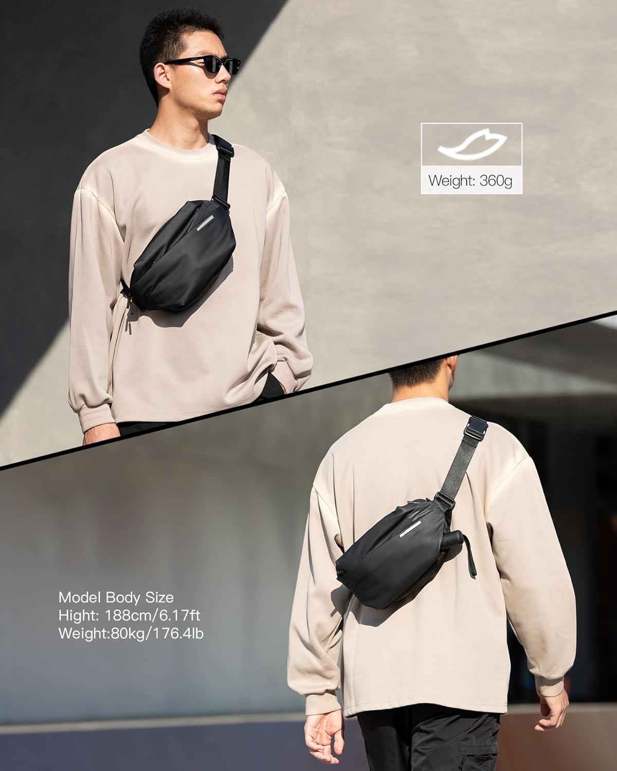 Thumbnail 5 de Inateck Sling Bag X 4L sling bag