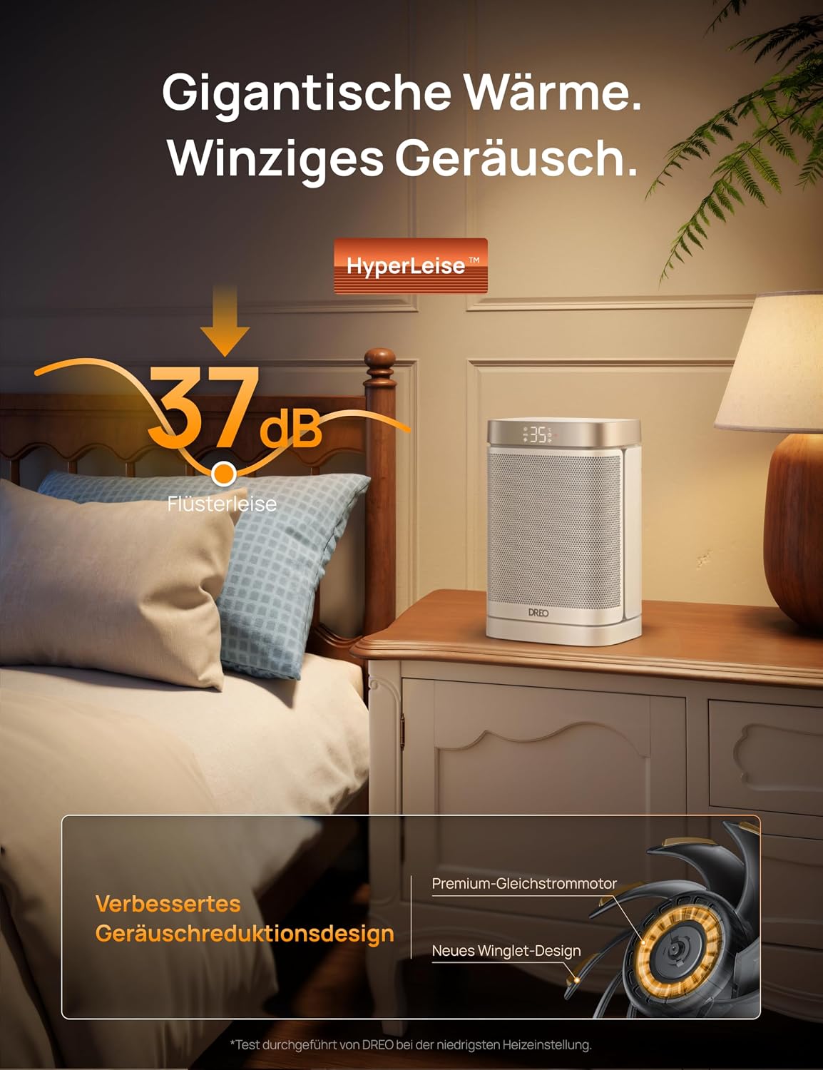 Detalle 2 de Dreo Heizlüfter 1500 W