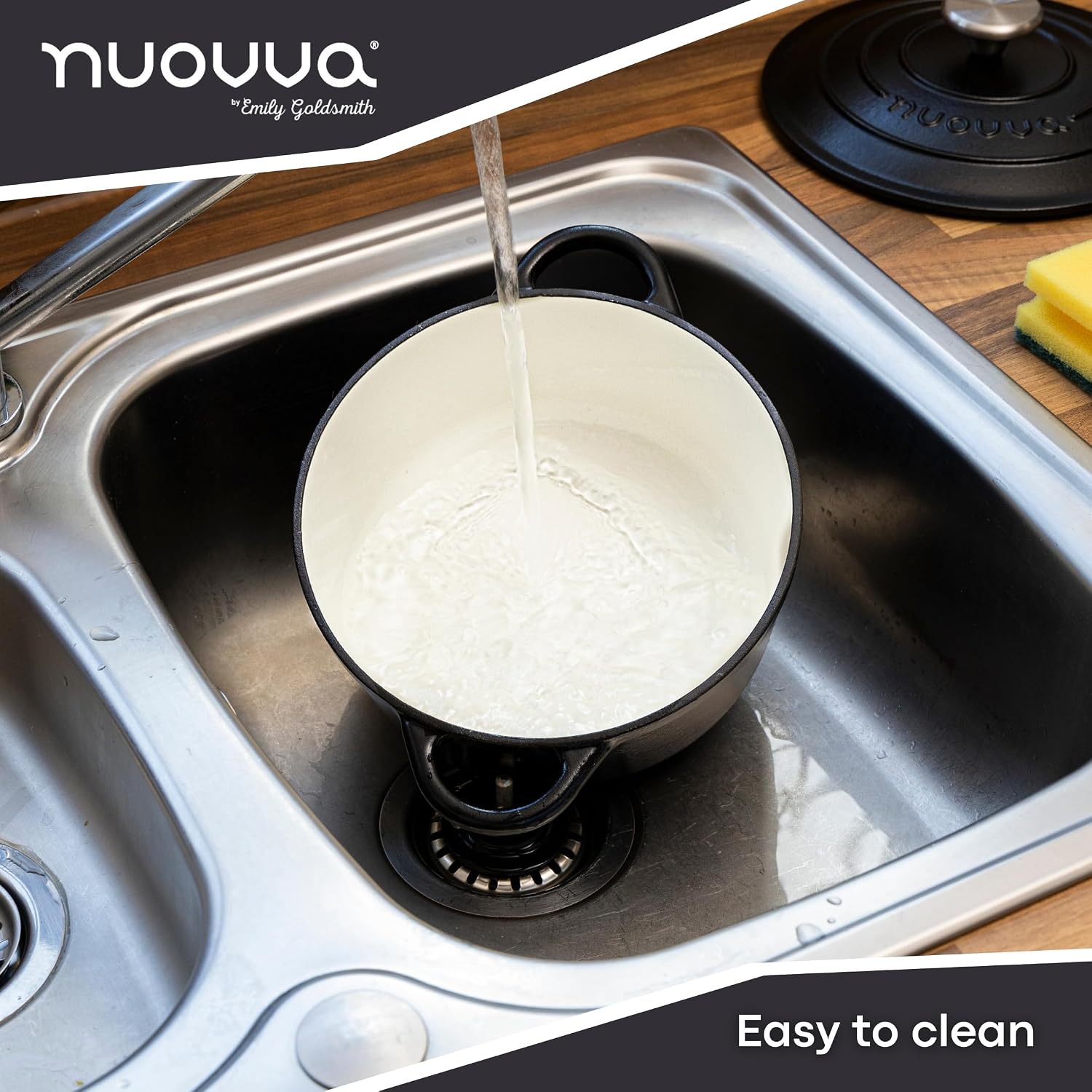 Thumbnail 4 de Nuovva 5-Quart Cast Iron Pot 24cm