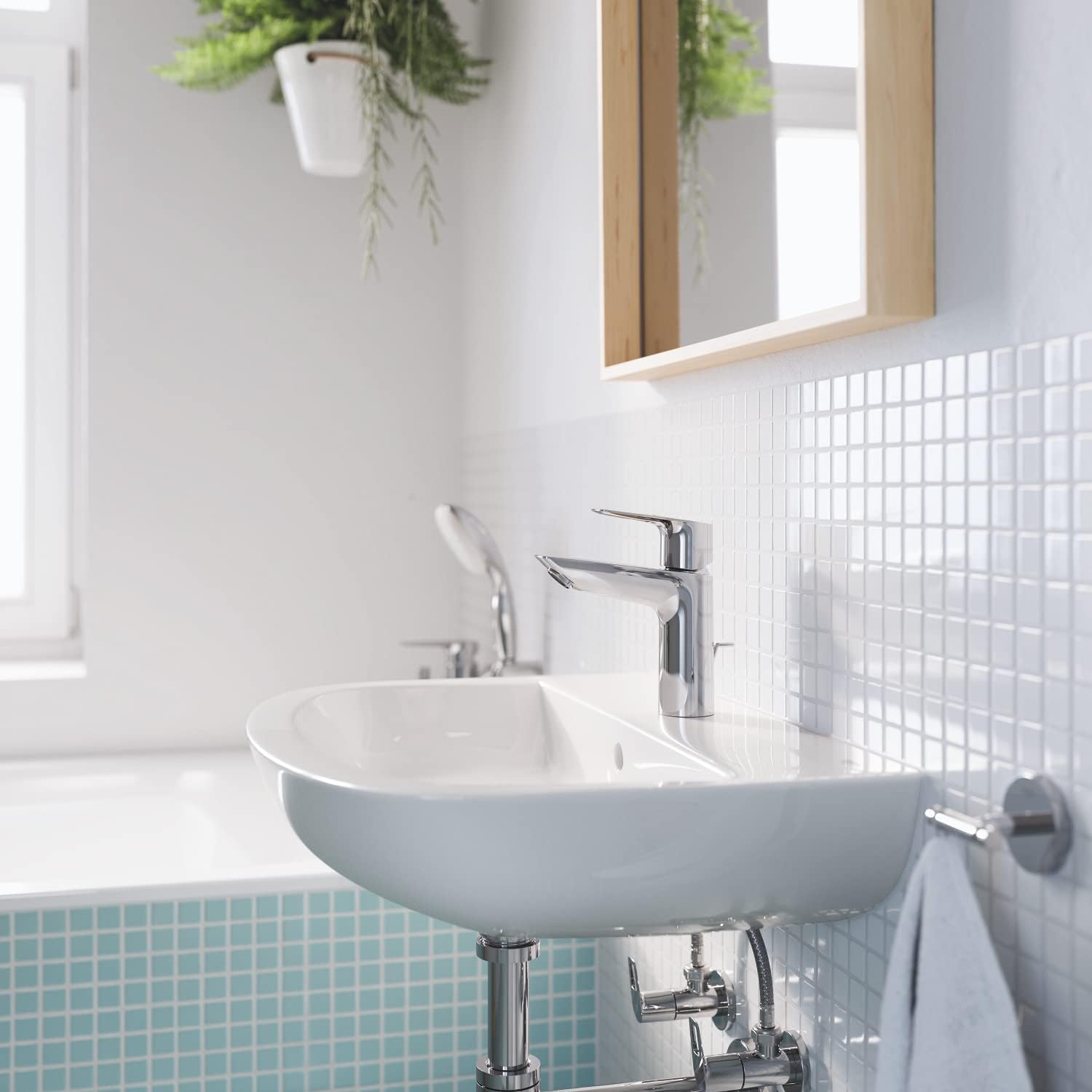 Thumbnail 3 de GROHE Start Cosmopolitan Patère Murale – Fixations cachées, plaque incluse, chrome