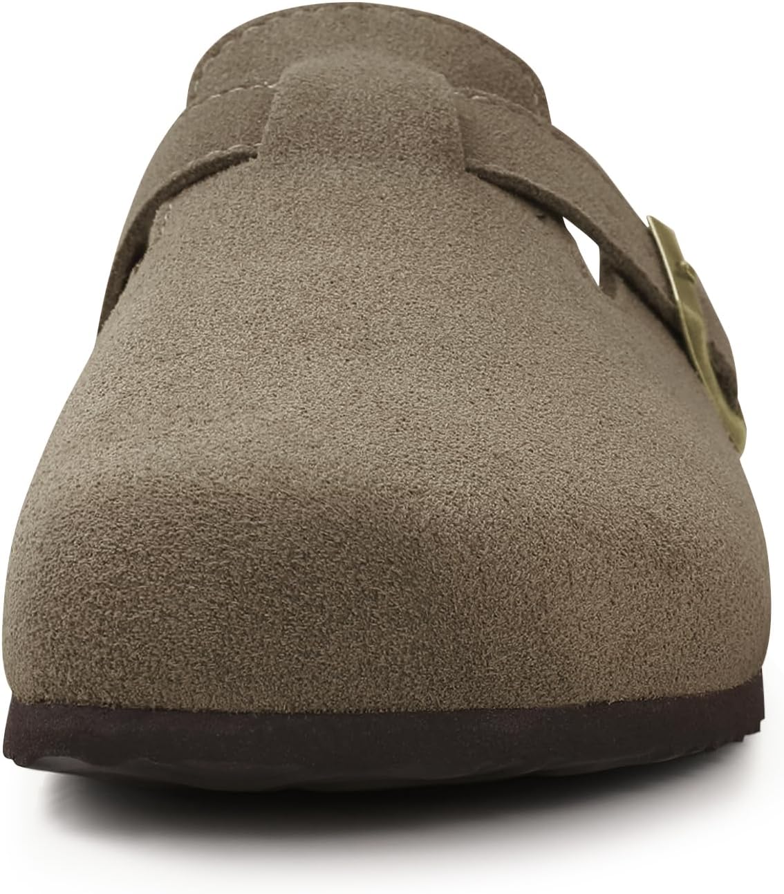 Thumbnail 3 de KIDMI Genuine Suede Clogs for Women with Cork Footbed and Arch Support
