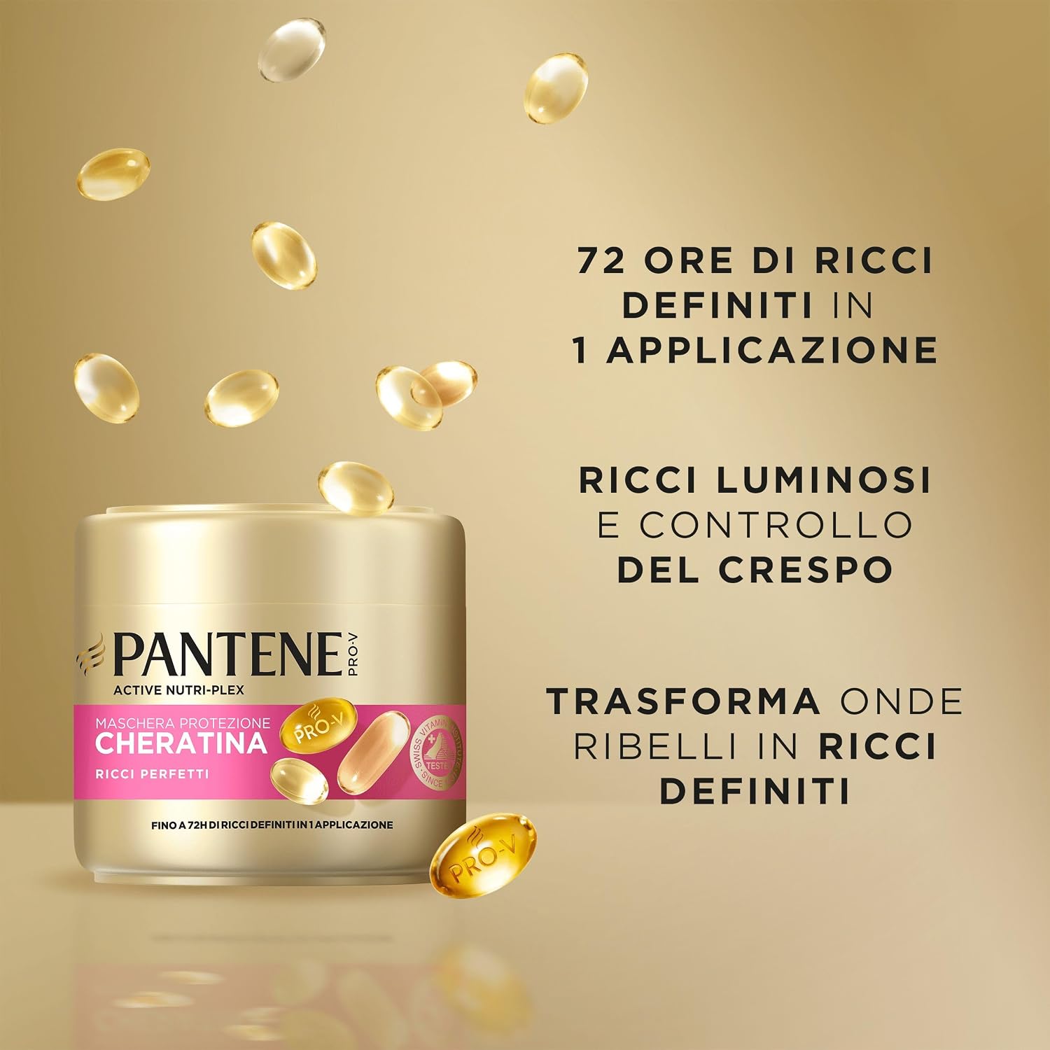 Detalle 2 de Pantene Pro-V Set Cuffia Seta e Maschera 300 ml
