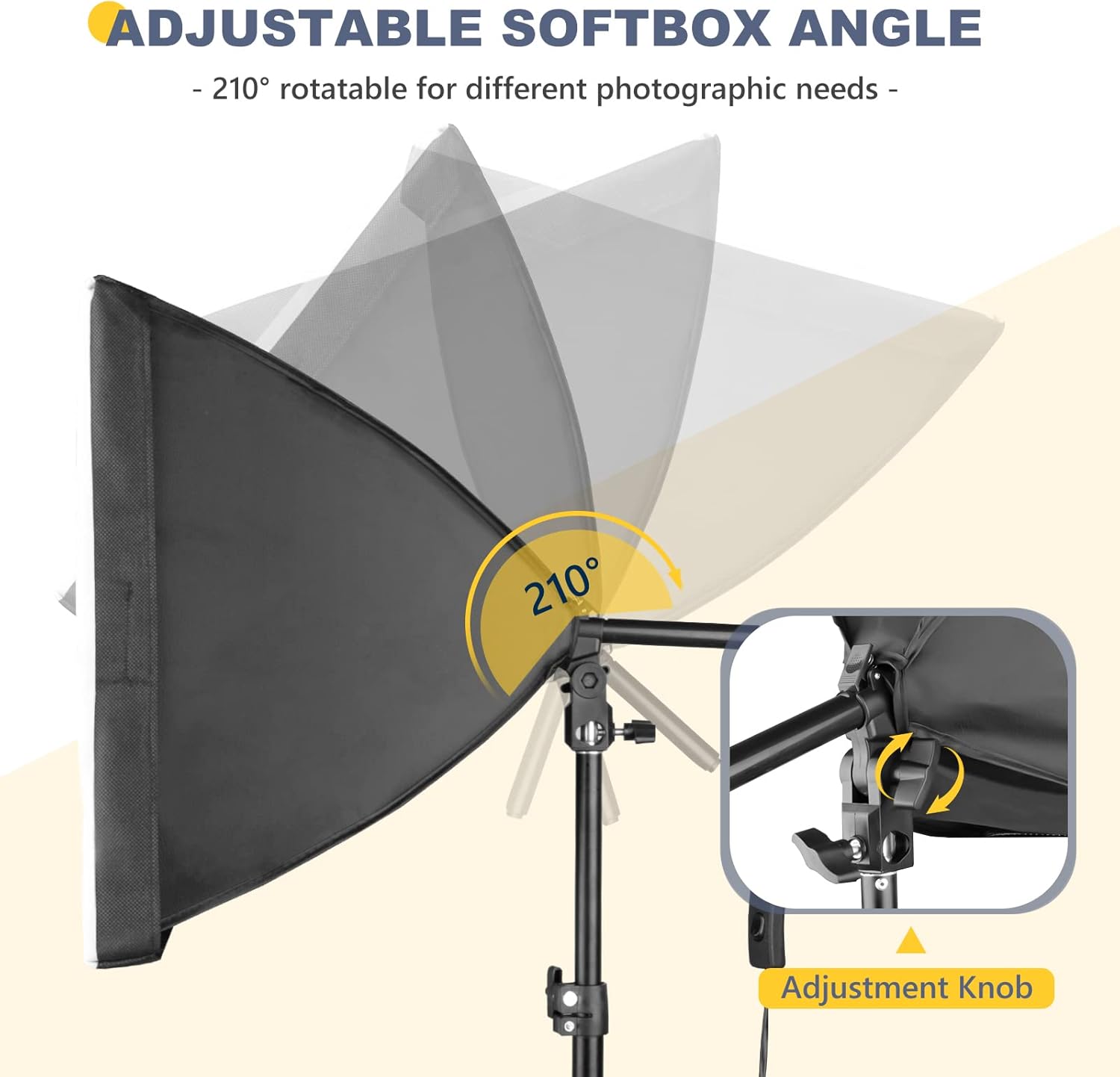 Thumbnail 5 de Torjim Softbox 16" x 16" LED Softbox Kit