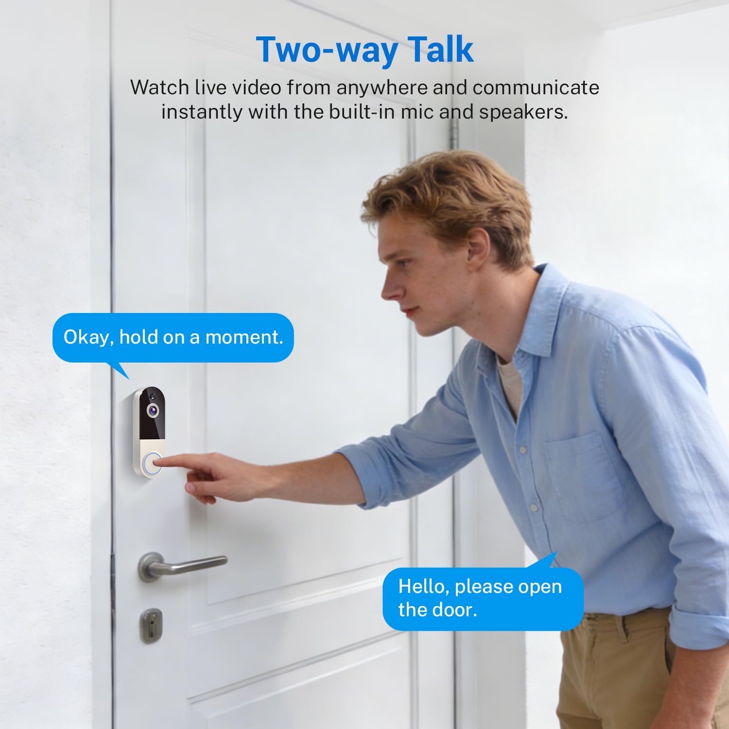 Thumbnail 4 de VanaOrbi 1080P Video Doorbell