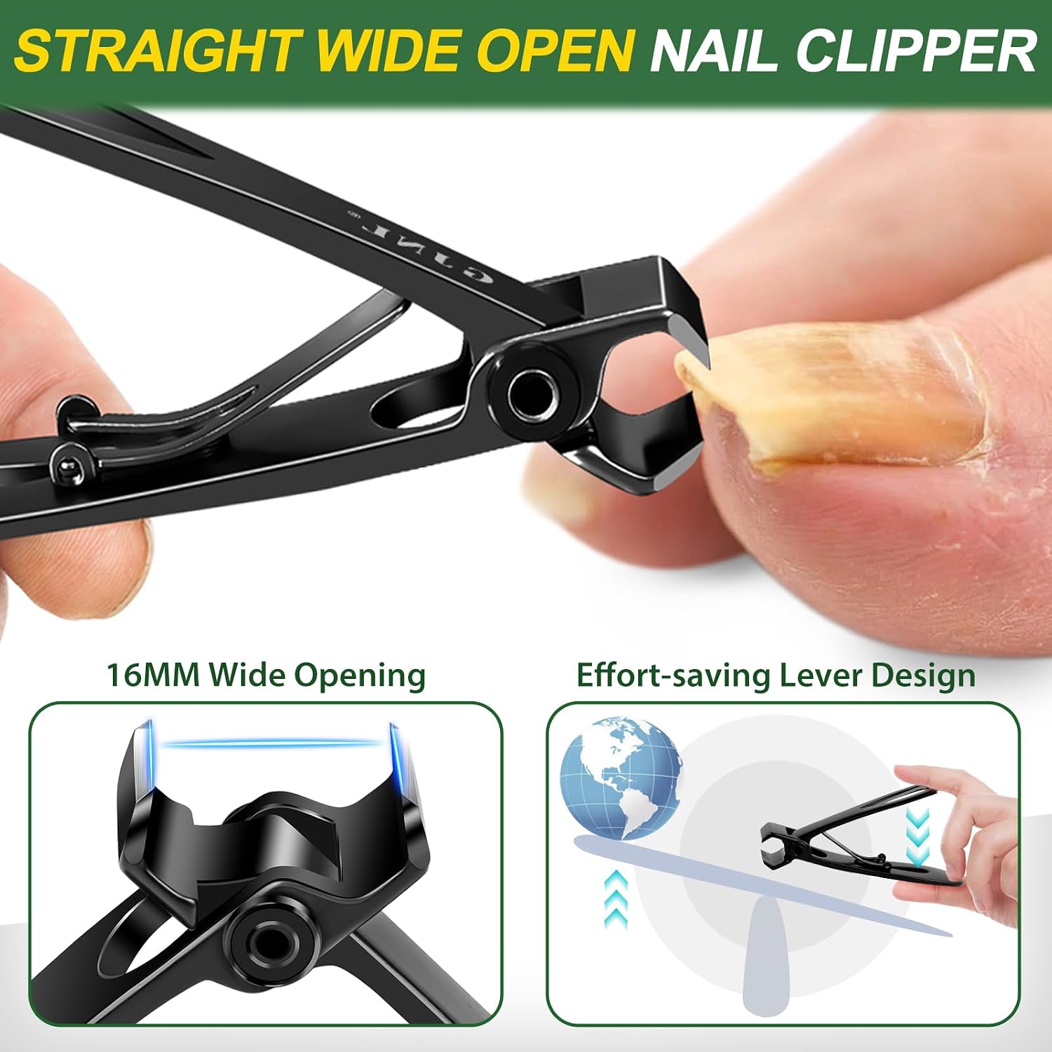 Detalle 2 de Nail Clippers for Thick Nails 17mm Opening