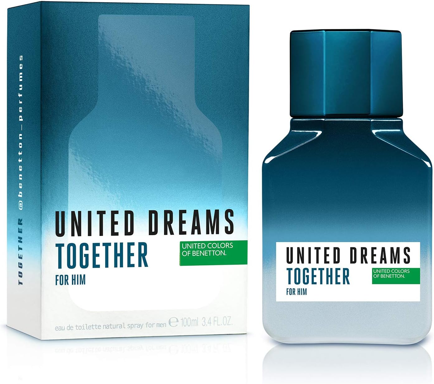 Thumbnail 1 de United Colors of Benetton Dreams Together Eau de Toilette Hombre 🌿