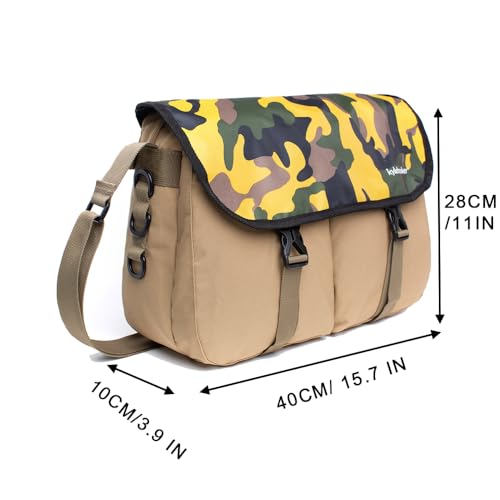 Detalle de Kylebooker Sac à bandoulière pour pêche à la truite (Kaki)