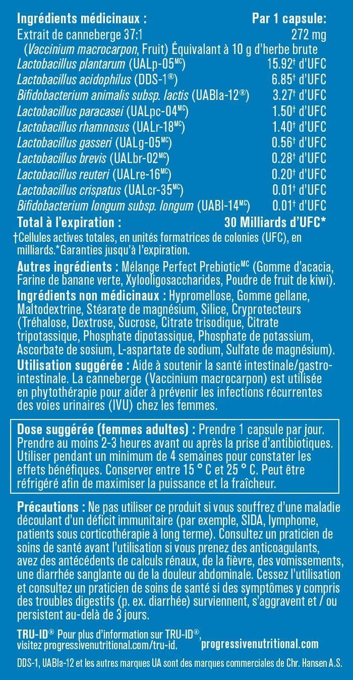 Thumbnail 1 de Progressive 1019 Perfect Probiotic for Women, 30 Billion CFU, 10 Strains