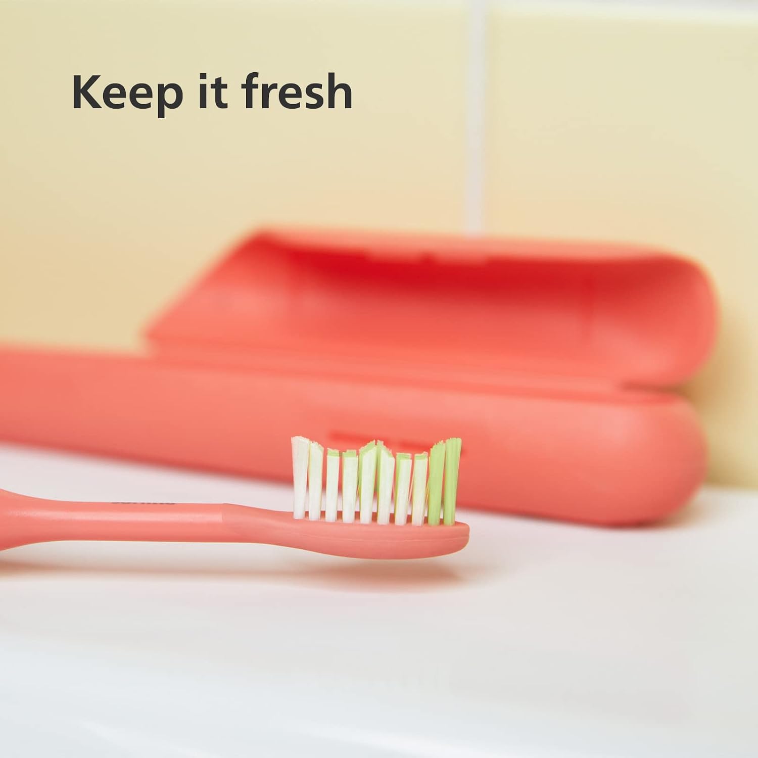 Detalle de Philips One Electric Toothbrush Brush Head - Pack of 2 (BH1022/01), Orange
