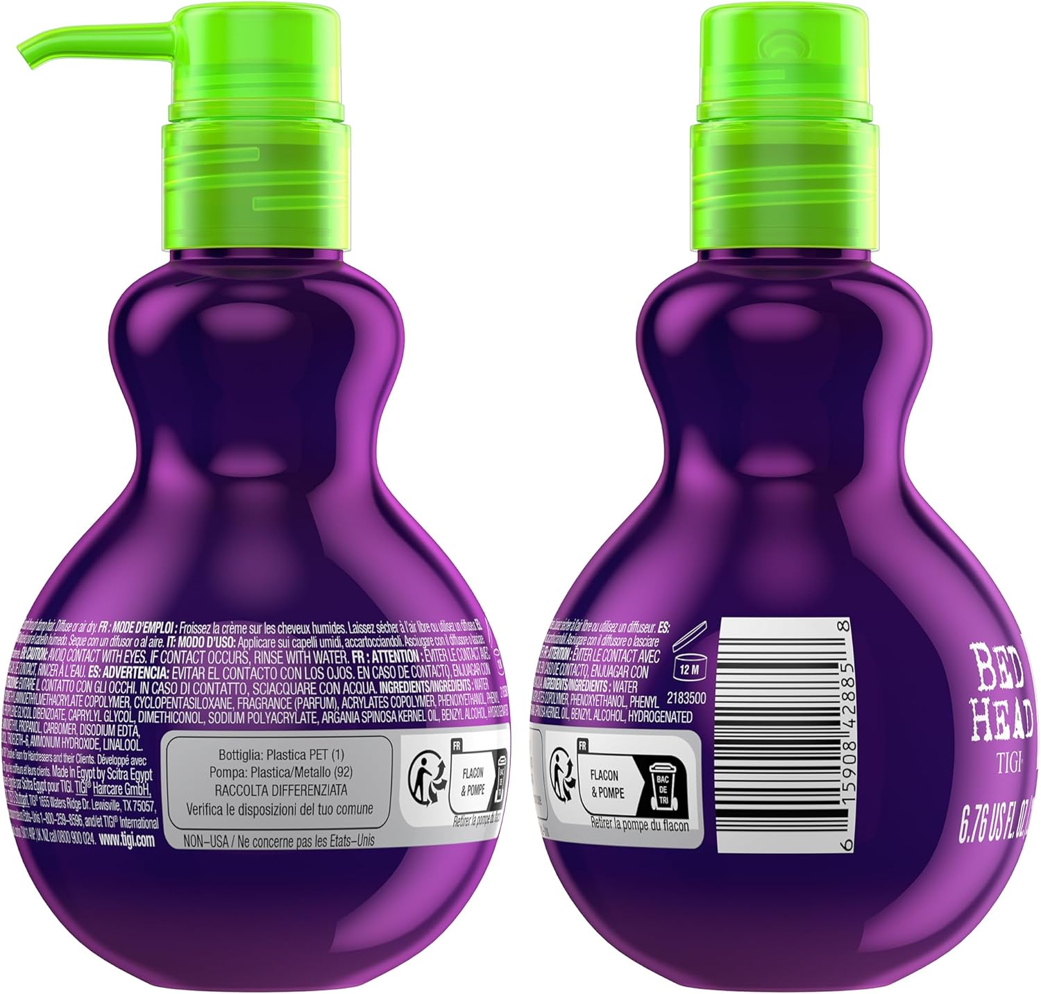 Detalle 2 de TIGI Foxy Curls Hair Cream 72h anti-frizz