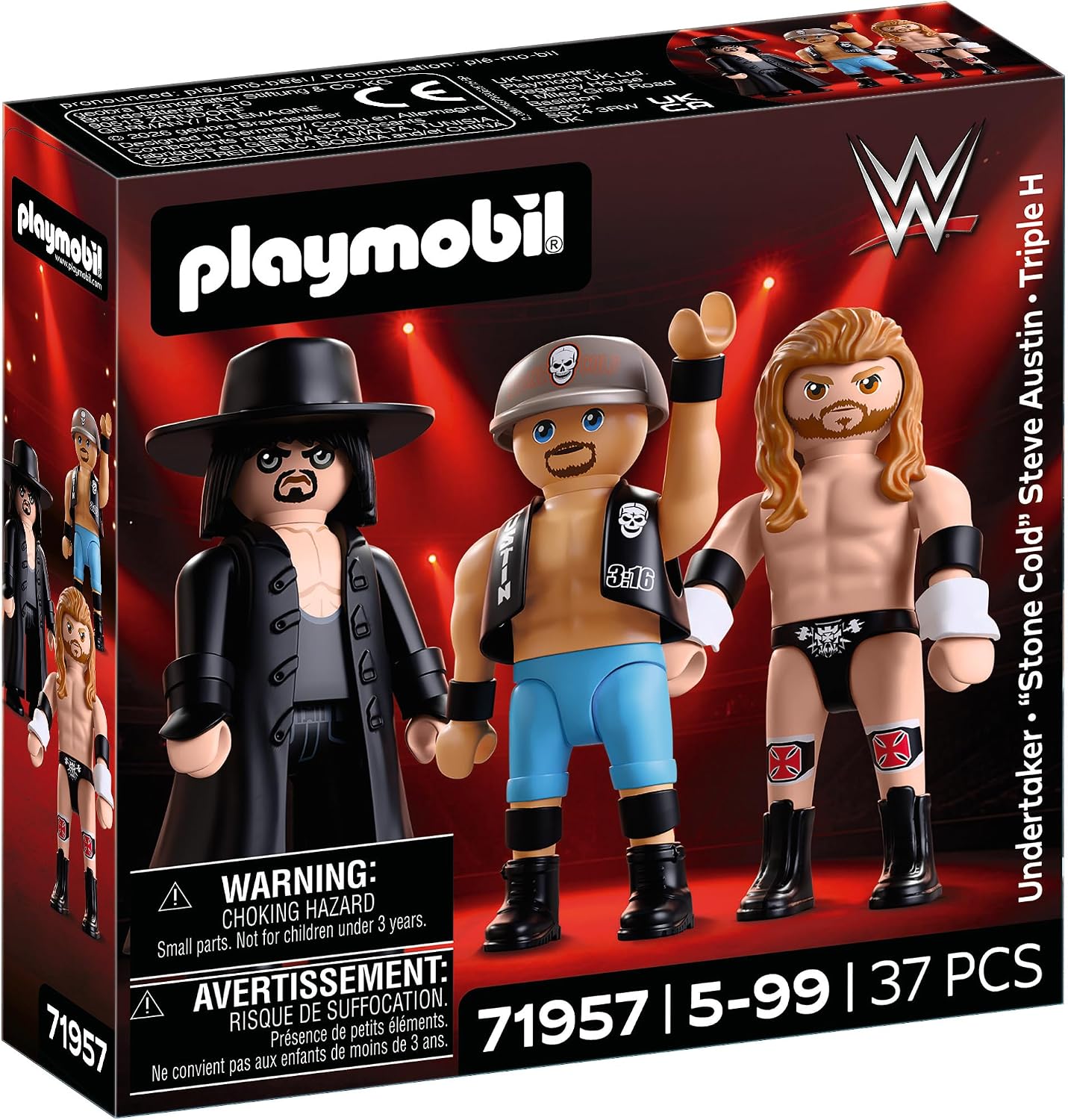 Thumbnail 3 de PLAYMOBIL x WWE figure multipack